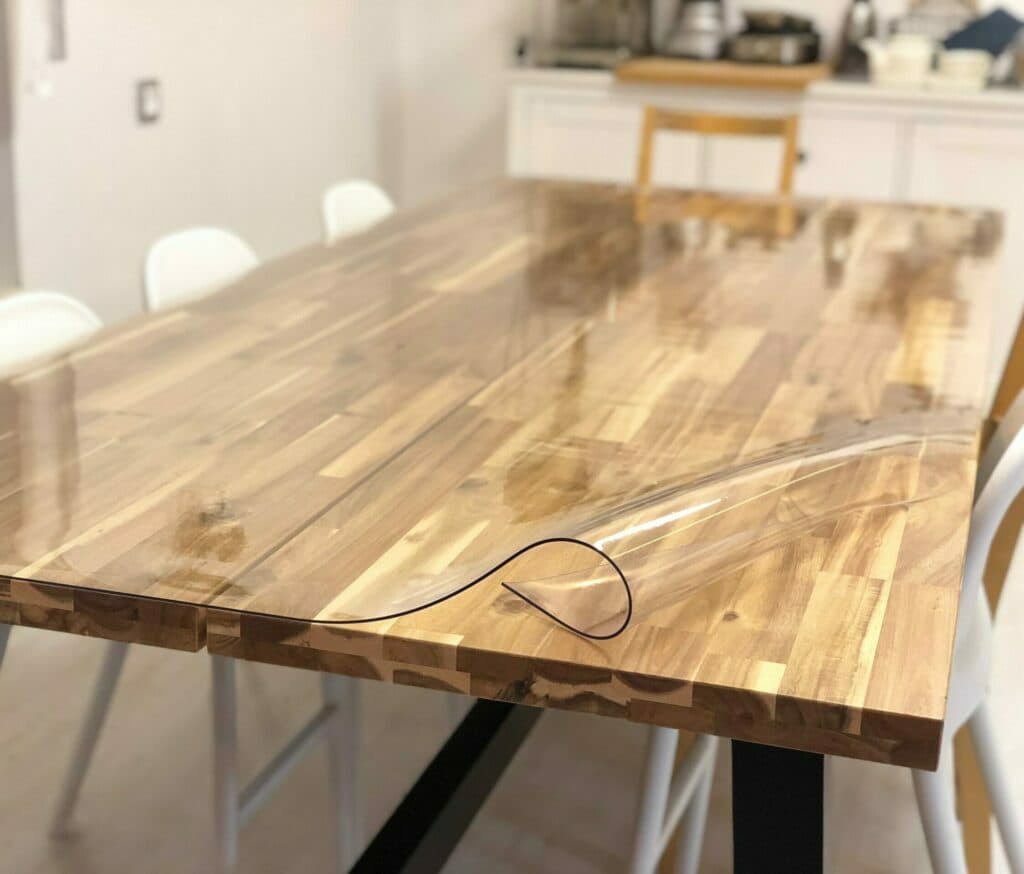 Prozirna zaštitna podloga 50×80 cm, meko staklo, sjajna