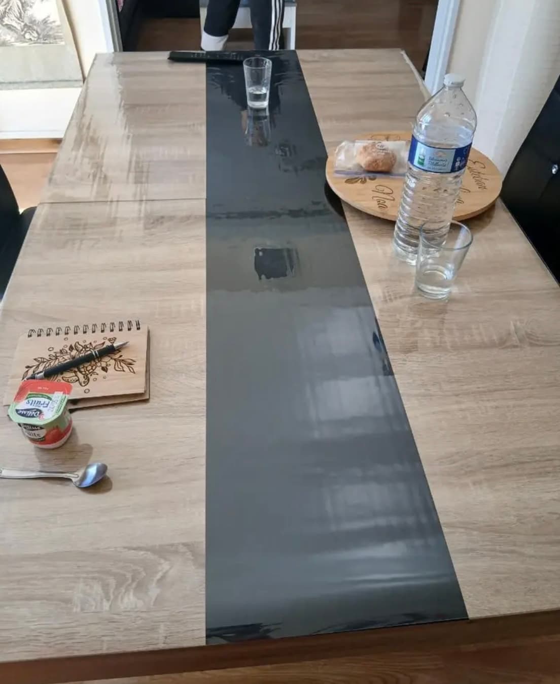Zaštitna podloga od mekog stakla u interijeru kupca — fotografija 12